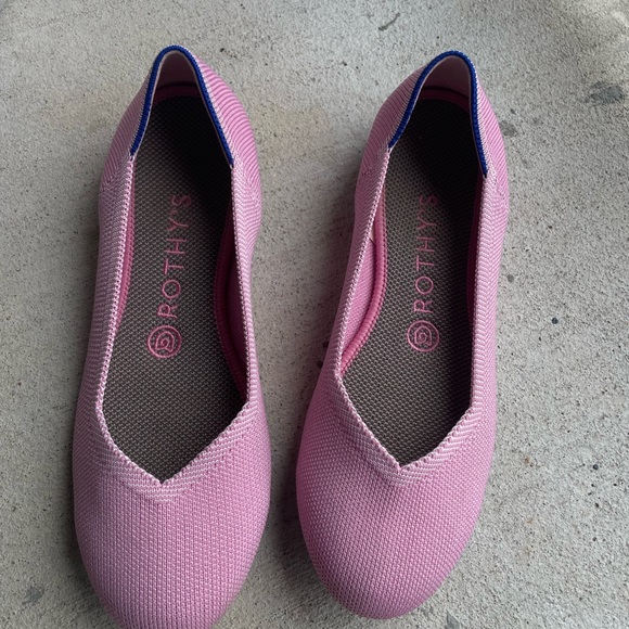 Rothy’s The Flat in Begonia Pink Women’s Size 7.5 they’re fit 6.5 or 7/ offers - Picture 3 of 7
